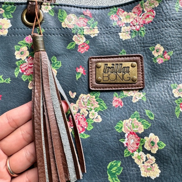 Floral Billabong tote bag - Picture 4 of 4